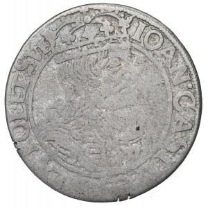 John II Casimir, 6 groschen 1661, Lviv