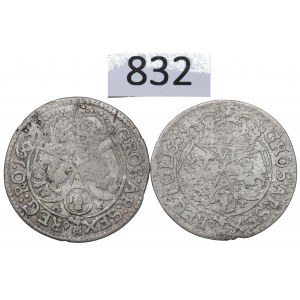 Jan II Kazimierz, Zestaw szóstaków 1665-7, Kraków