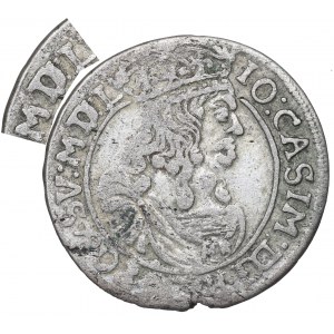 John II Casimir, 6 groschen 1665, Cracow