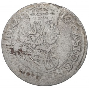 John II Casimir, 6 groschen 1662, Cracow