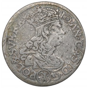 John II Casimir, 6 groschen 1661, Cracow