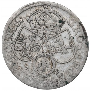 John II Casimir, 6 groschen 1660, Cracow