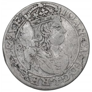 John II Casimir, 6 groschen 1660, Cracow