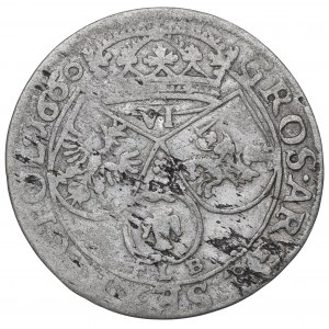 John II Casimir, 6 groschen 1660, Cracow