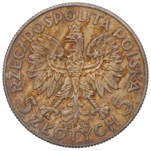 II Republic of Poland, 5 zloty 1932 Polonia