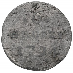 Stanislaus Augustus, 6 groschen 1794