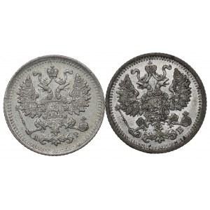 Russia, Nicholas II, Lot 5 kopecks 1902-10