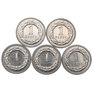 III RP, Zestaw 1 złoty 1990-95
