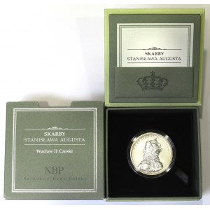 III RP, 50 złotych, Skarby Stanisława Augusta - Wacław II Czeski