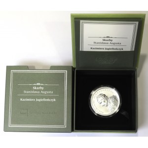 III RP, 50 złotych, Skarby Stanisława Augusta - Kazimierz Jagiellończyk