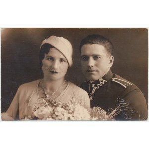 II RP, Fotografia ślubna 10 Pułk Saperów Przemyśl