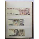 Zestaw banknotów - w tym ciekawsze (55 egz)