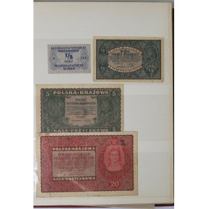 Zestaw banknotów - w tym ciekawsze (55 egz)