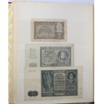 Zestaw banknotów - w tym ciekawsze (55 egz)