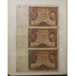 Zestaw banknotów - w tym ciekawsze (55 egz)