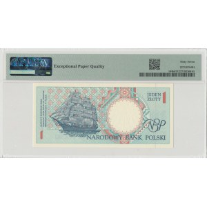 IIIRP, 1 Zloty 1990 - A - PMG 67EPQ