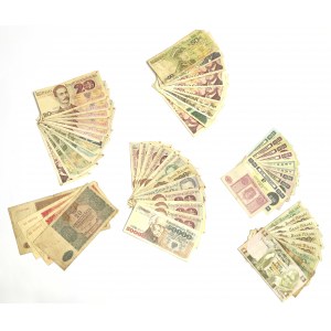 PRL i Zambia, Zestaw banknotów