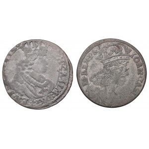 Jan II Kazimierz, Zestaw szóstaków 1657-62