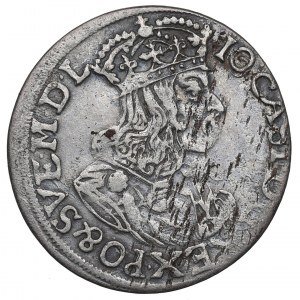 John II Casimir, 6 groschen 1663, Cracow