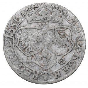 John II Casimir, 6 groschen 1656, Cracow