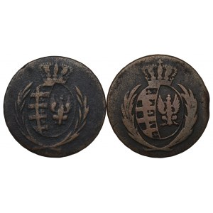 Duchy of Warsaw, Set of 3 pennies 1811