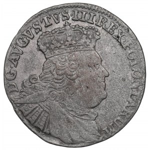 Germany, Saxony, Friedrich August II, 6 groschen 1755