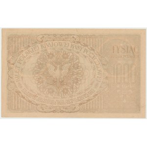 II RP, 1000 marek polskich 1919 K