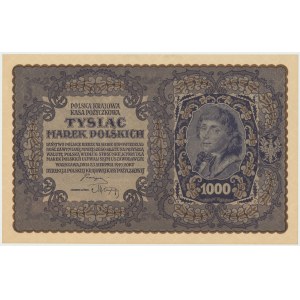 II RP, 1000 marek polskich 1919 III SERJA G