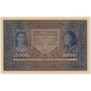 II RP, 5000 marek polskich 1920 III SERJA G