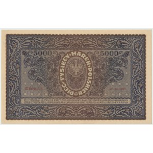 II RP, 5000 marek polskich 1920 III SERJA AB
