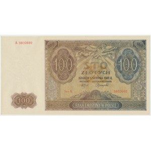 GG, 100 PLN 1941 A