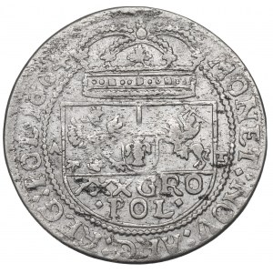 John II Casimir, 30 groschen 1664, Cracow