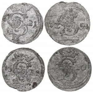 Zygmunt III Waza, Zestaw dwudenarów 1620-21