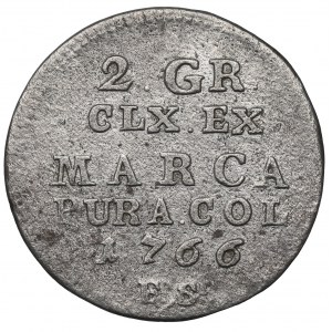 Stanislaus Augustus, 2 groschen 1766