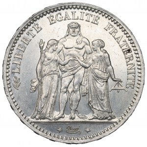 France, 5 francs 1873