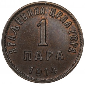 Montenegro, 1 para 1914