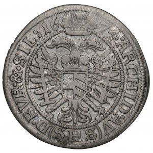 Schlesien under Habsburg, Leopold I, 6 kreuzer 1674, Breslau