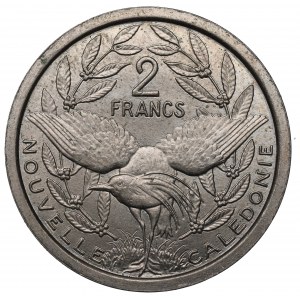 Francia, Nuova Caledonia, 2 franchi 1949 - ESSAI