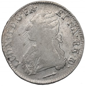 France, Ludovic XVI, Ecu 1784