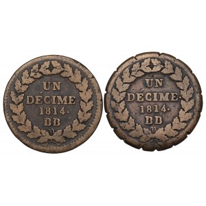 France, Lot 1 decime