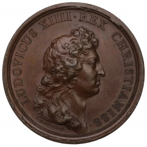 France, Louis XIV, Medal 1661