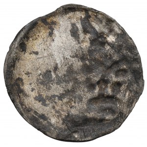 Kazimierz III Wielki (1333-70), denar bez daty - jednostronny - UNIKAT