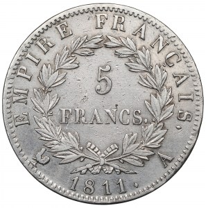 France, 5 francs 1811