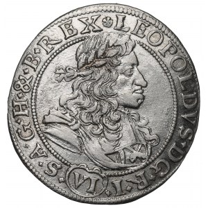 Schlesien under Habsburg, Leopold I, 6 kreuzer 1686, Breslau