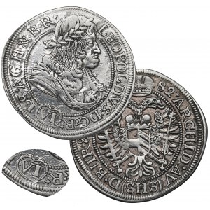 Schlesien under Habsburg, Leopold I, 6 kreuzer 1682, Breslau