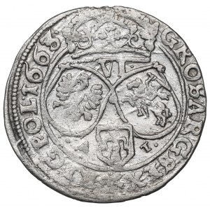 John II Casimir, 6 groschen 1663, Bromberg