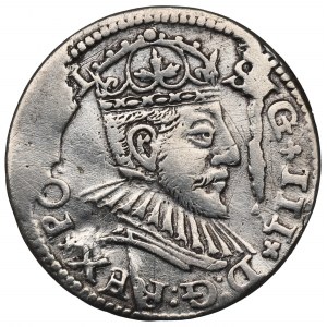 Sigismund III, 3 groschen 1595, Riga