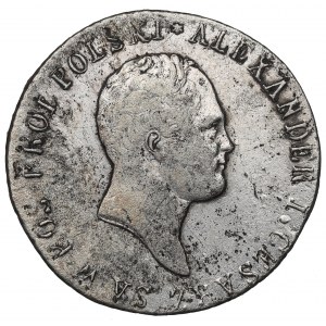 Kingdom of Poland, Alexander I, 1 zloty 1818 IB