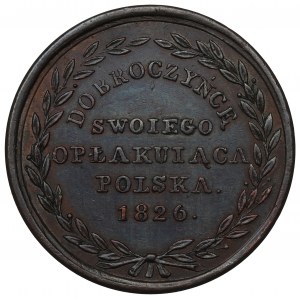 1826 Królestwo Polskie, Medal Dobroczyńcę swojego...