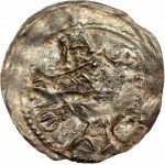 Bolesław IV Kędzierzawy (1146-73), Kraków, denar, PTAK i gwiazdka - RZADKOŚĆ
